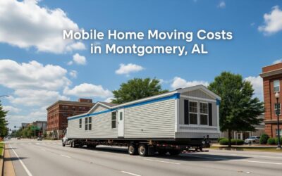 Single Wide vs. Double Wide Mobile Home Moving Costs in Montgomery, AL