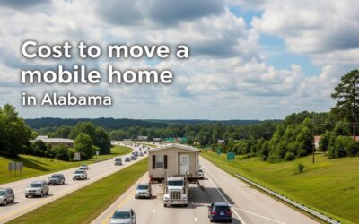 Complete Guide to Moving a Mobile Home in Alabama: Costs, Permits, and Timeline