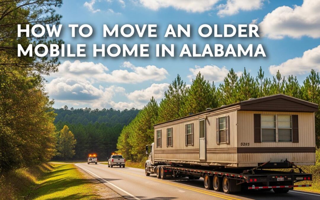 Moving an Older Mobile Home in Alabama: What You Need to Know Before You Tow
