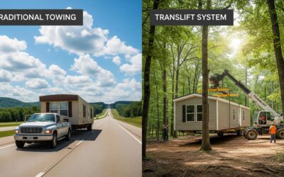 Translift vs Traditional Methods: Mobile Home Transport in Arkansas
