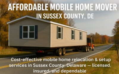 Affordable Mobile Home Movers in Sussex County: How to Save on Your Move