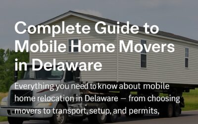 Complete Guide to Mobile Home Movers in Delaware: What You Need to Know Before Hiring