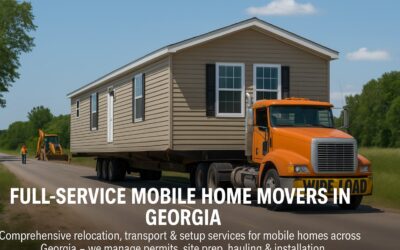 Full-Service Mobile Home Movers in Georgia: From Tear Down to Setup