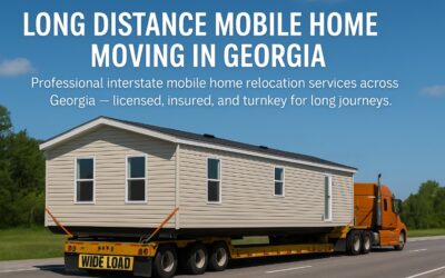 Long-Distance Mobile Home Moving from Georgia to Florida, Alabama, and Beyond