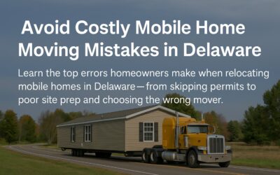 Top 10 Mistakes to Avoid When Hiring Mobile Home Movers in Delaware