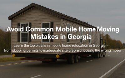 Top Mistakes to Avoid When Hiring Mobile Home Movers in Georgia