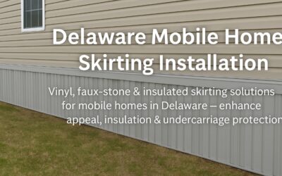 Skirting Installation for Mobile Homes After a Move in Delaware