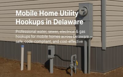 Mobile Home Utility Hookup Services in Delaware