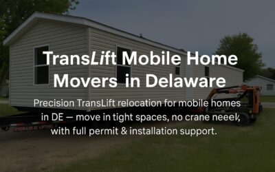 Why a Translift is Essential for Mobile Home Moving in Delaware