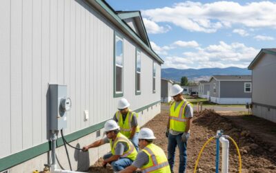 Utility Hookups for Your Mobile Home Move in Idaho
