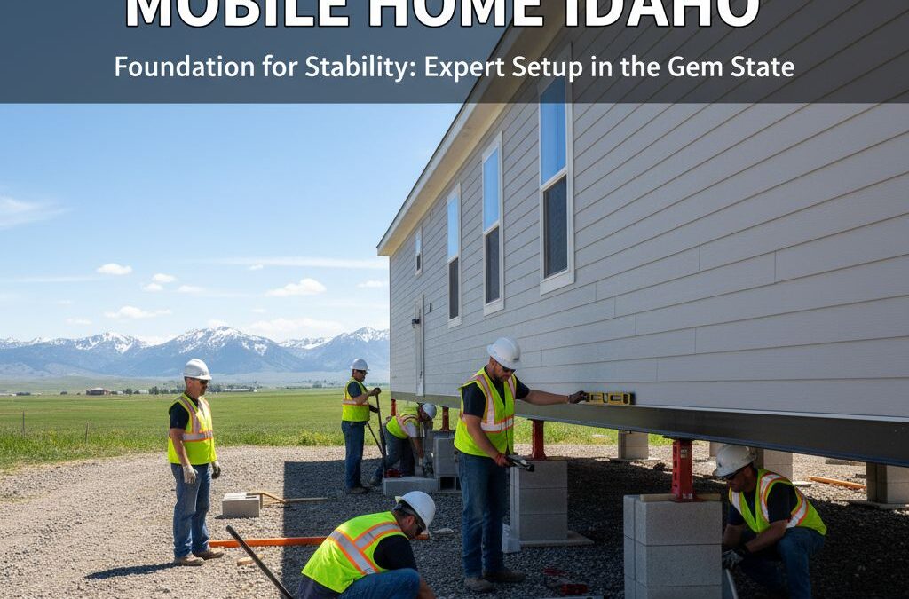 Blocking and Leveling: Why It’s Crucial for Your Mobile Home in Idaho