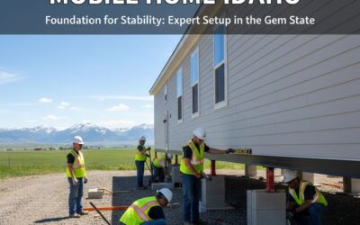 Blocking and Leveling: Why It’s Crucial for Your Mobile Home in Idaho
