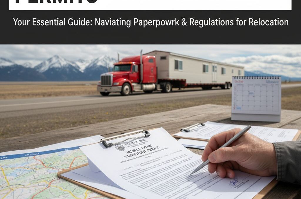 How to Get Mobile Home Moving Permits in Idaho