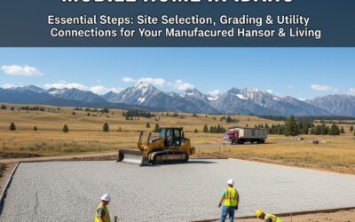 Preparing Your Land for a Mobile Home in Idaho