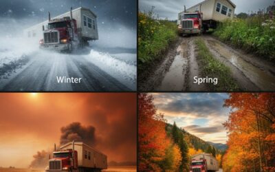 Seasonal Challenges of Moving a Mobile Home in Idaho