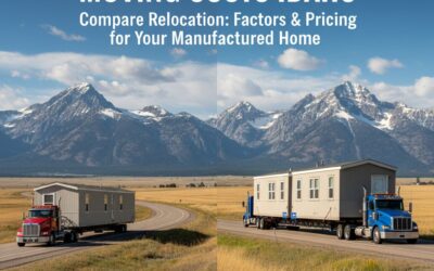 Single Wide vs. Double Wide Mobile Home Moving Costs in Idaho
