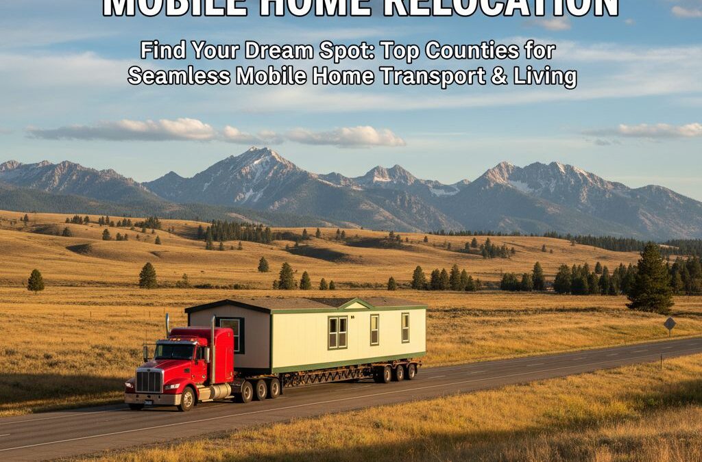 Best Idaho Counties for Relocating Your Mobile Home